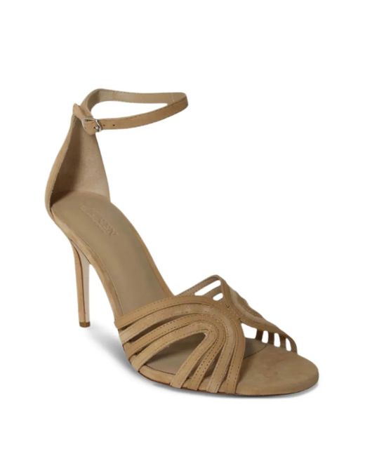 Polo Ralph Lauren Metallic 90Mm Leather Sandals