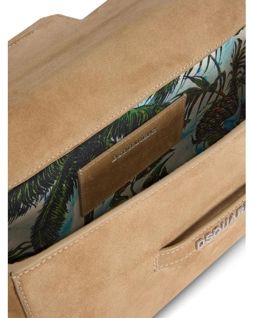 DSquared² Natural Twin Top-Handle Clutch Bag for men