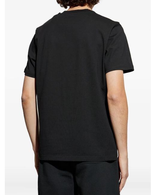 Moncler Black T-Shirts And Polos for men
