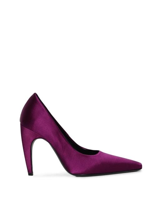 Jude Purple Pointed Fame Pumps