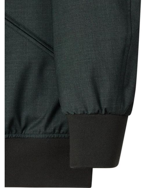 Paul Smith Green Storm System Bomber Jacket for men