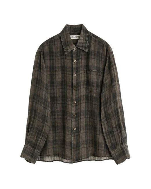 Our Legacy Multicolor Above Shirt for men