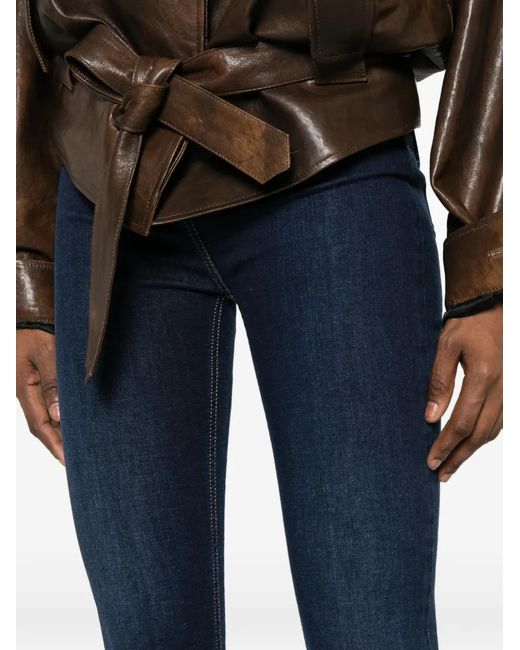 Elisabetta Franchi Blue Skinny Jeans