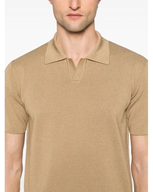 Lardini Natural Knitted Top for men