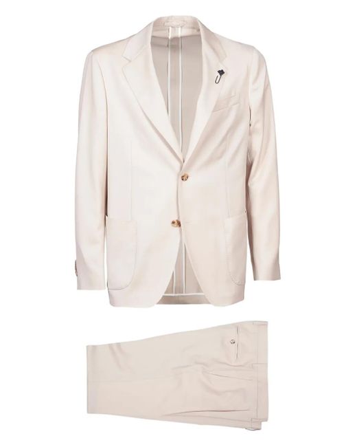 Lardini Eleganter Anzug in White für Herren