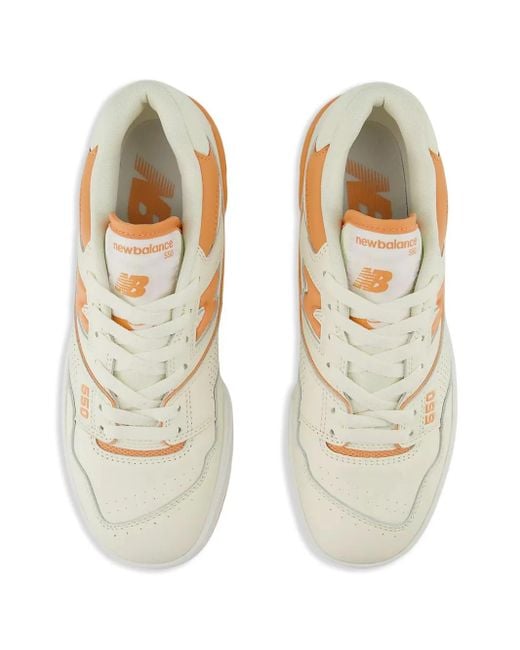 New Balance White 550 Sneakers