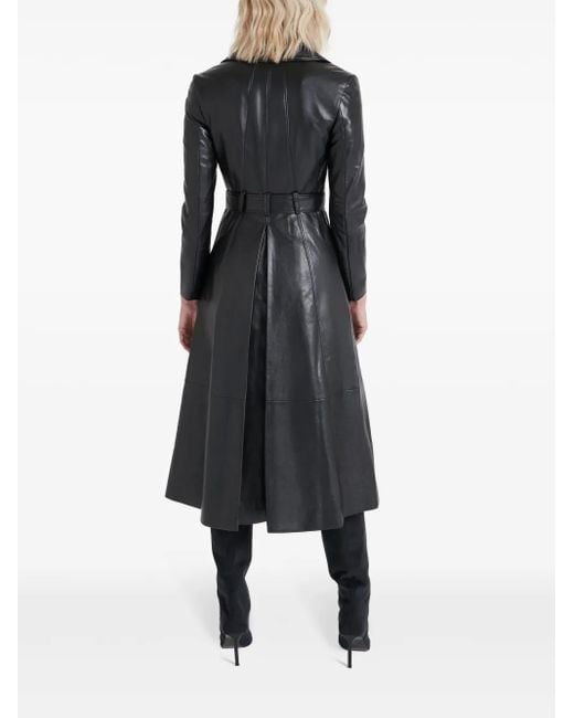 Temperley London Black Reynaldo Trench Coat