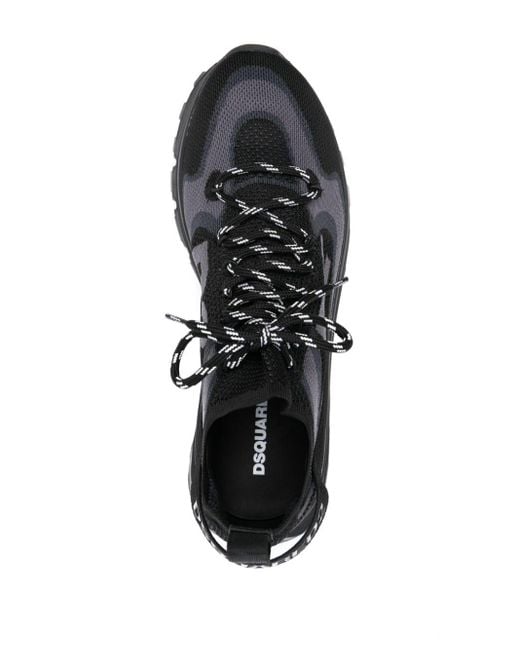 DSquared² Black Run Ds2 Sneakers for men