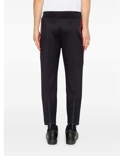 Neil Barrett Black Zip-Pocket Track Pants for men