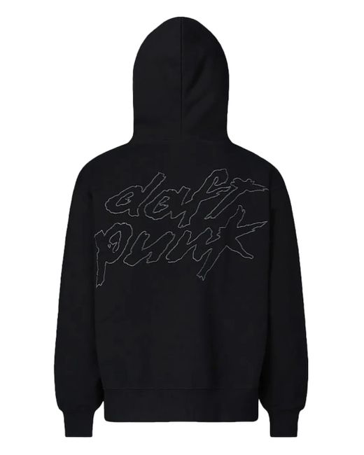 Pleasures Black X Daft Punk Ram Full-Zip Hoodie for men