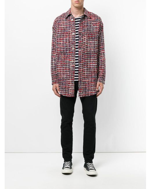 Faith Connexion Tweed Shirt Jacket in 