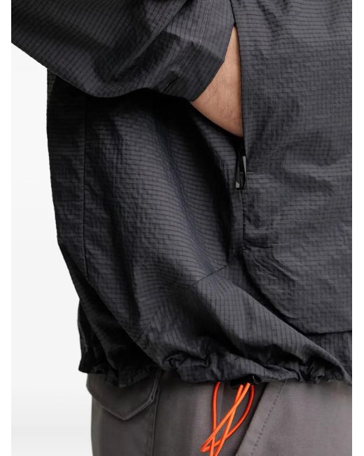 Giacca Terrex Con Mezza Zip di Adidas in Black da Uomo