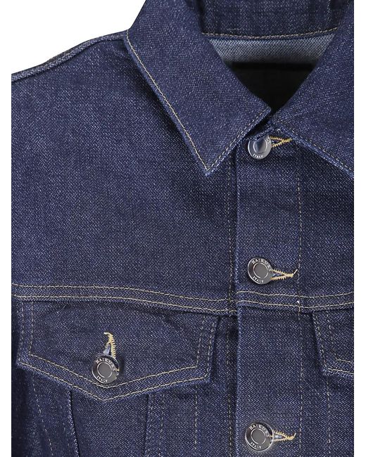 Haikure Blue Button-Up Denim Jacket