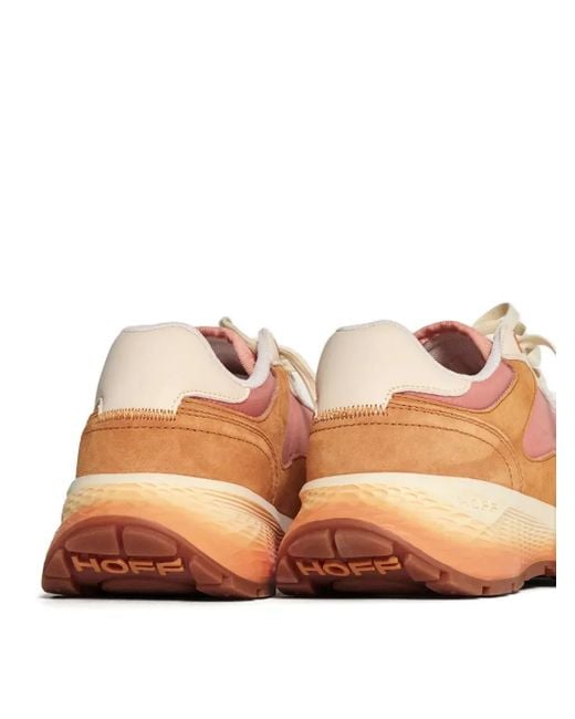 HOFF Orange Suede Sneakers
