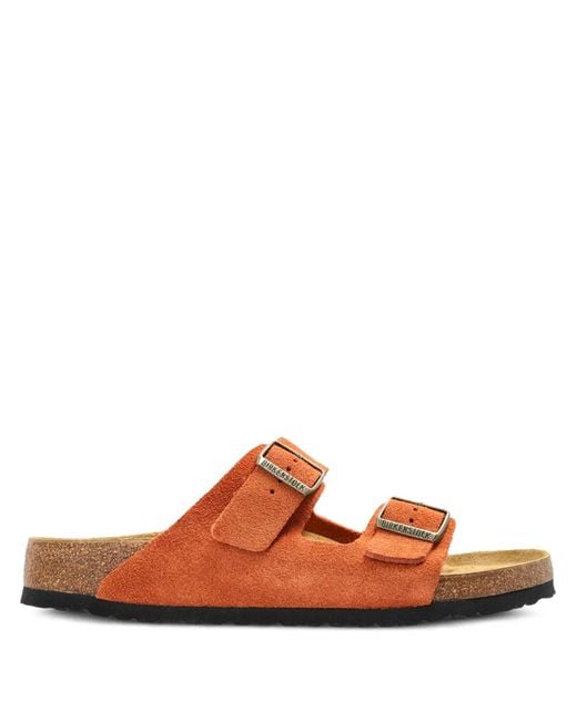 Birkenstock Brown Arizona Buckle-Strap Sandals for men