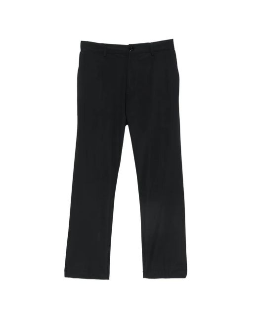 Pmds Black Giorgio Belted Trousers for men