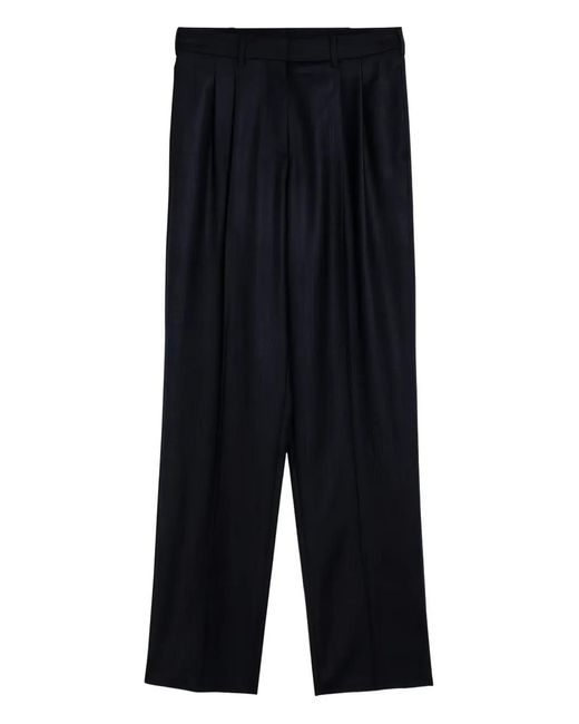 Stella McCartney Blue Wool Trousers