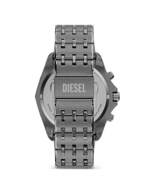 DIESEL Gray Stinger Chronograph 46Mm Watch for men
