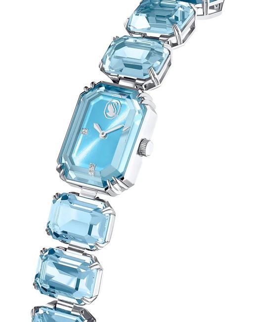 Swarovski Blue Octagon 22Mm