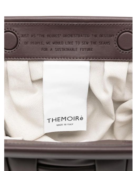 THEMOIRÈ Black Gewebte Bios Clutch