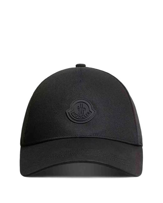 Moncler Baseballkappe Mit Logo-Patch in Black für Herren