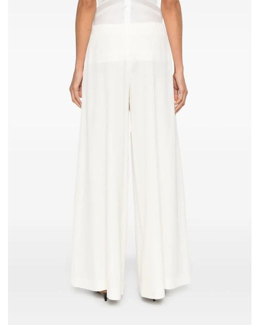 The Row White Dela Trousers