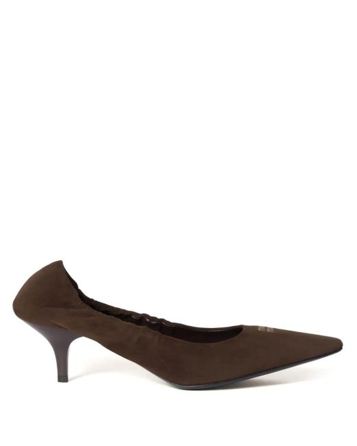 Miu Miu Brown Suede Pumps