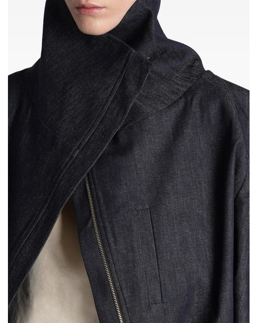BATAKOVIC Belgrade Blue Funnel-Neck Denim Jacket