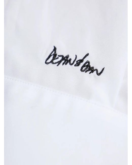 DSquared² White Patch-Pocket Shirt
