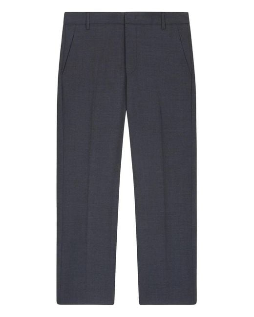 Dondup Blue Textured Trousers