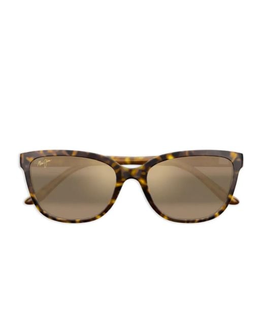 Lunettes De Soleil À Monture Papillon Maui Jim en coloris Brown