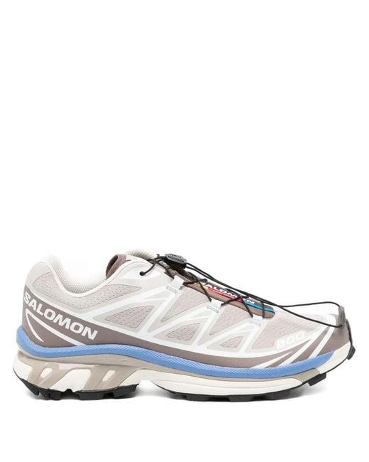 Salomon White Xt-6 Sneakers for men
