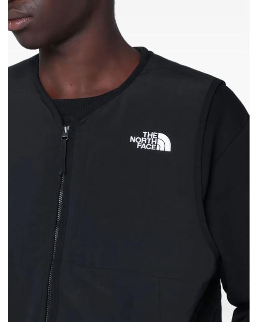 メンズ The North Face Zip Sleeveless Jacket Blue