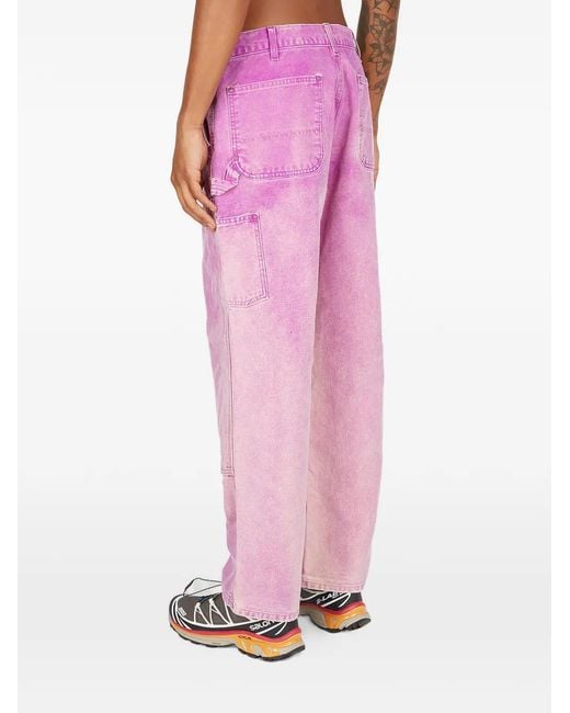 NOTSONORMAL Pink Patch Washed Jeans
