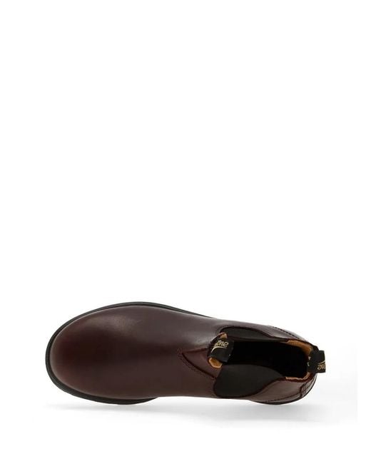 Blundstone Brown Leather Chelsea Boots