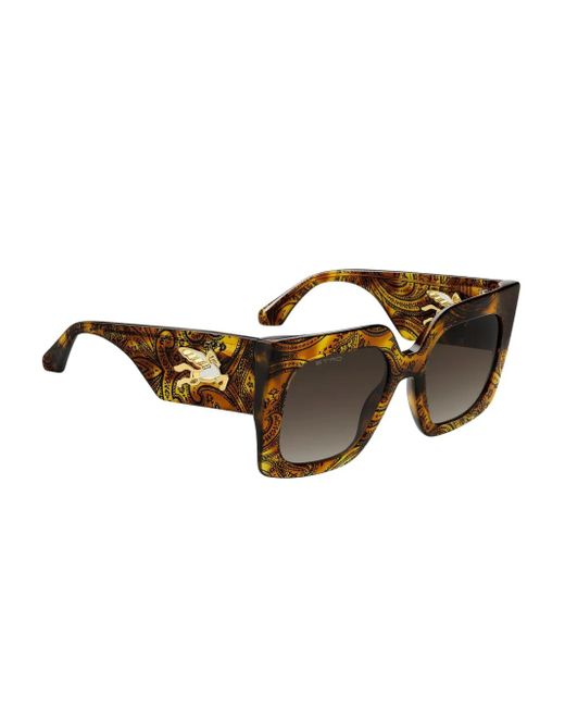 Etro Brown Mania Sunglasses