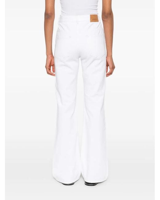 Vaqueros Belvira Isabel Marant de color White