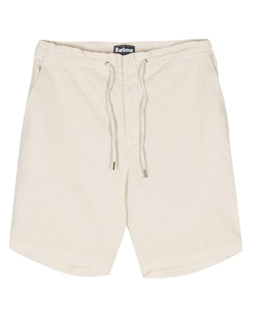 Barbour Natural Textured Bermuda Shorts for men
