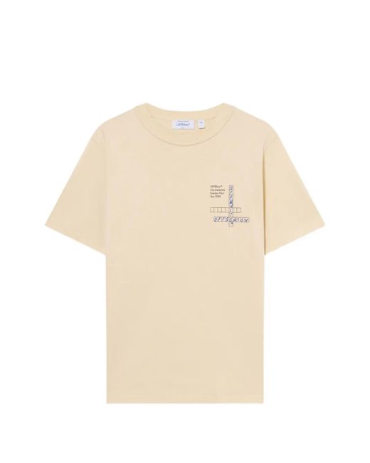 Off-White c/o Virgil Abloh White Connect Dots Regular T-Shirt for men