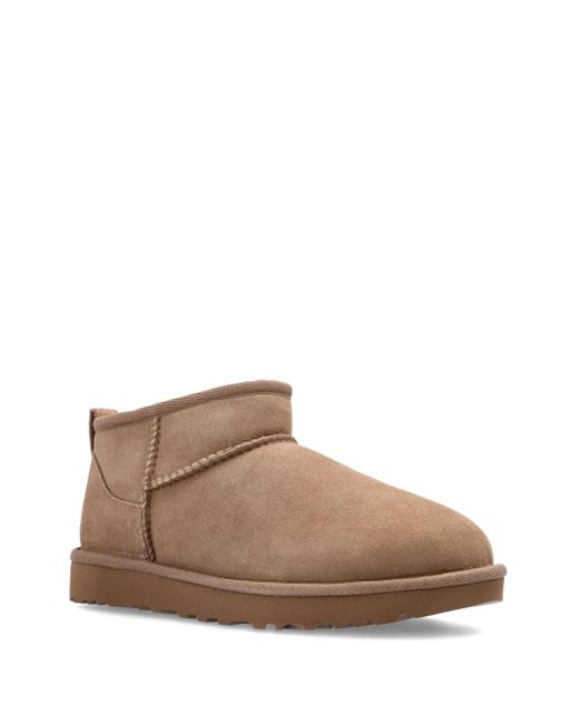Ugg Brown Sheepskin Suede Boots