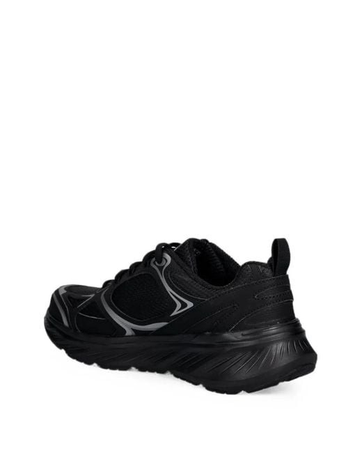 Skechers Black Edgeride Exodis Mesh Sneakers for men