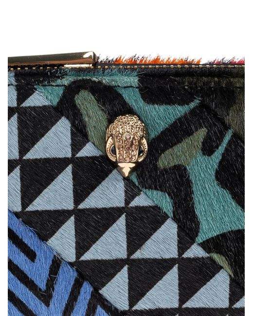 Portafoglio Bi-Fold Kensington Con Design Patchwork di Kurt Geiger in Black