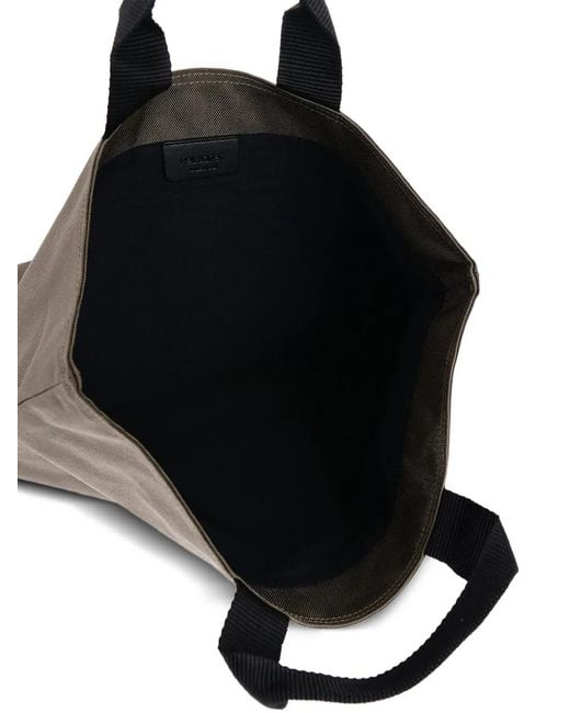 Neil Barrett Black Thunderbolt-Patch Adjustable-Strap Shoulder Bag for men