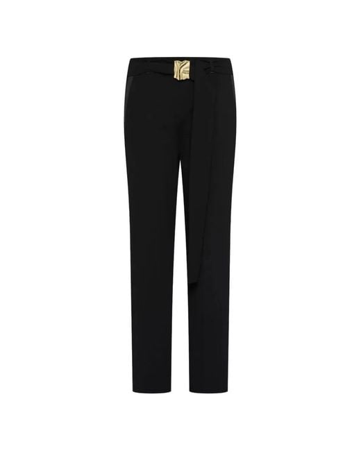 Marella Black Belted Trousers