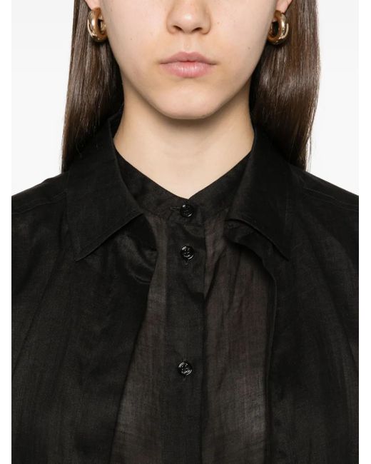 Camicia Button-Down di Totême in Black