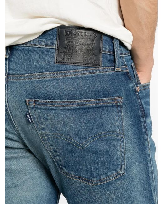 Vaqueros Slim 511 Levi's de hombre de color Blue