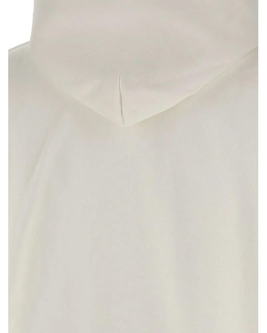 Purple Brand ジップアップ スウェットパーカー White