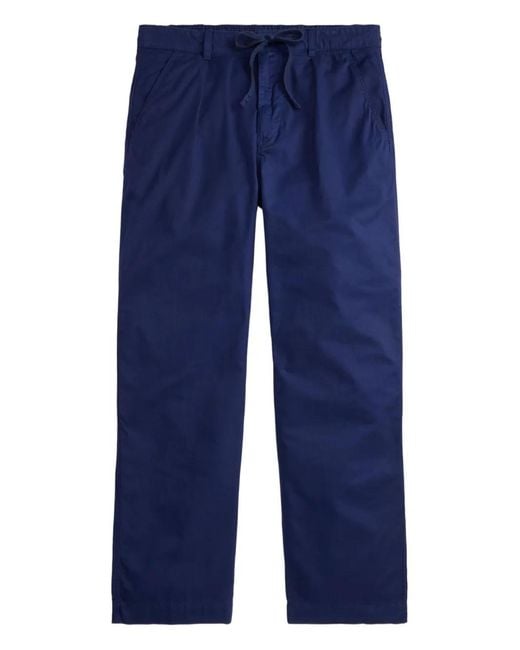 Polo Ralph Lauren Blue Polo Prepster Twill Trousers for men
