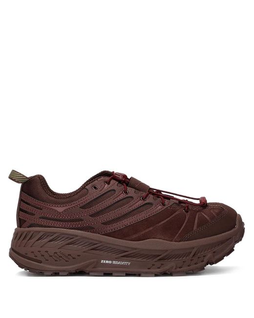 Hoka One One Brown Stinson Evo Og Lauf-Sneakers
