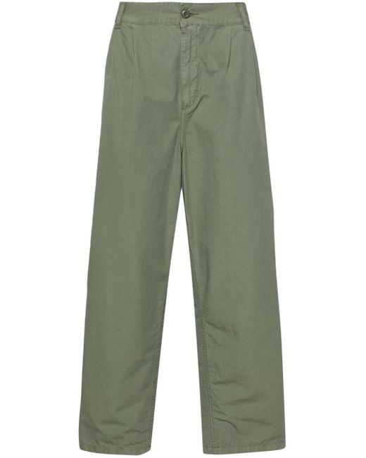 Pantaloni dritti Colston di Carhartt in Green da Uomo